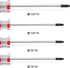 8PCS Magnetic Torx Screwdrivers Set Torx Security Screwdriver T8?T9?T10?T15 Torx 3mm, 75mm Long (red)...