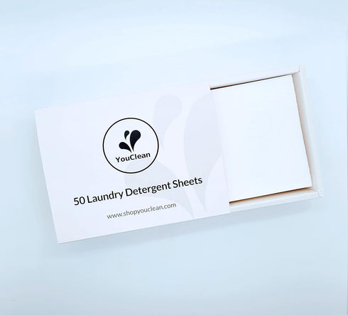 Laundry Detergent Sheets - Family Pak up to 100 loads (50 sheets) - Lavender - Powerful/Hypoallergic/Eco-friendly/Biodegradable...
