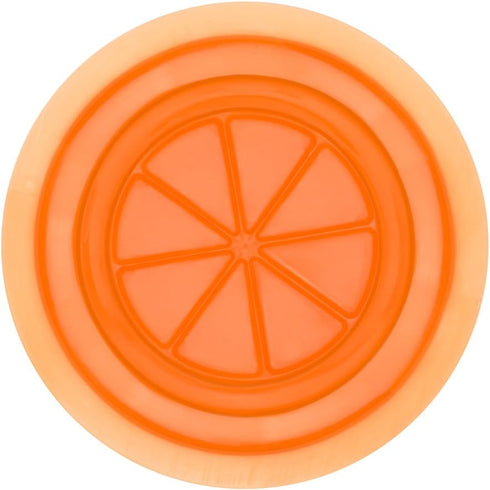 Jarware Orange Jelly/Jam Lids for Regular Mouth Mason Jars, Set of 4...
