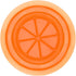 Jarware Orange Jelly/Jam Lids for Regular Mouth Mason Jars, Set of 4...