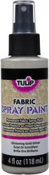 Tulip Glitter Spray Paint- Glistening Gold 4 Fl Oz (Pack of 1)...