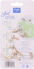 PME Stainless Steel Leaf Cutters, Set of 3...
