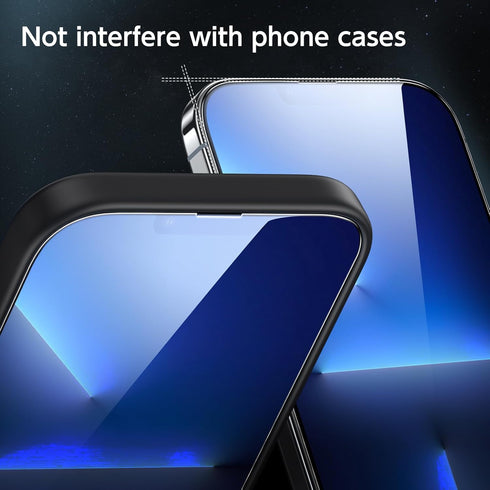 SmartDevil 3 Pack Screen Protector for iPhone 13 Pro Max with 3-Pack Camera Lens Protector, 9H Clear Tempered Glass Film [Military Grade Shatterpr...