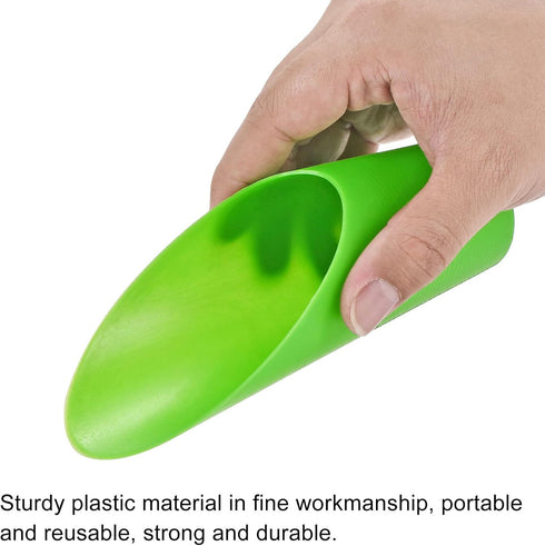 MECCANIXITY Garden Shovel Hand Tools Transplanting Succulent Cultivation Digging Scoops Kits, Green...