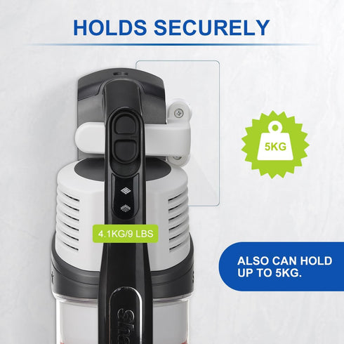LANMU Wall Mount Holder Compatible with IX141 IZ562H IZ682H IZ361H IZ462H IZ163H IZ363HT IZ483H Pet Cordless Stick Vacuum, Ultracyclone CH951 CH90...
