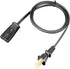 3ft Long 2 Pin 1/2 Inch Spacing Power Cord for West Bend Slow Cooker 84114 84124 Models Electric Cord - Also for Many Rice Cookers and Other Small...