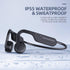 Open Ear Bone Conduction Earbuds,Bluetooth 5.3 Wireless Sport Headphones,Built-in Mic,10H Playtime,IPX65 Sweatproof Lightweight Earphones for Runn...