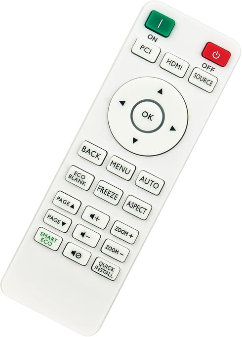 RCX014 Replacement Remote Control Applicable for BenQ Projector MX611 MW612 MU641 MS610 MX612 MX604 MW550 MS610 MW707 MX707 MS550 MX550 TH550 MH55...