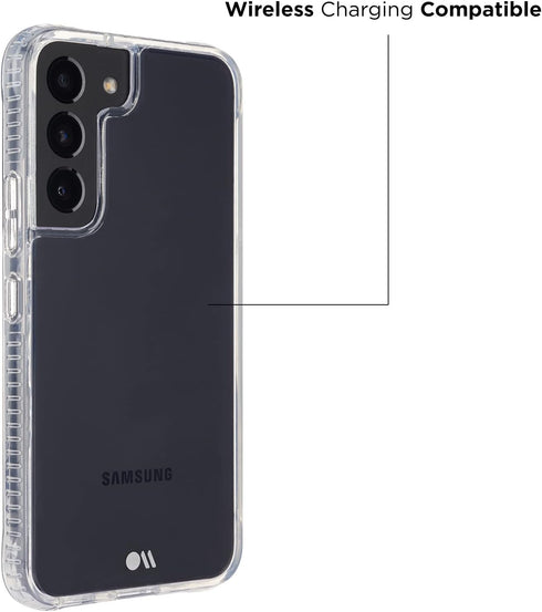 Case-Mate - Tough Series - Case for Samsung Galaxy S22-15 ft Drop Protection - 6.1 Inch - Tough Clear Plus...