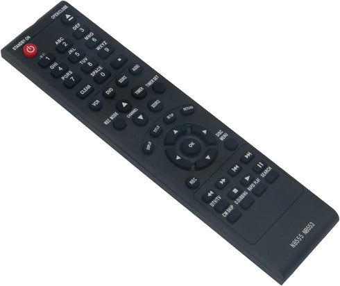 NB555 NB553 Replacement Remote Commander fit for Magnavox DVD Video Recorder ZC352MW8B ZC352MW8 ZV450MW8 ZC350MS8 ZV450MW8A...
