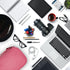 Electronics Organizer Bag Case Pouch Cable Charger Organizer Case Travel Shockproof Cord Carrying Case for Earphone Powerbank USB Hard Drive SD Ca...