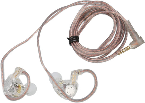 Yunseity EDX PRO Wired Earbuds, Stereo Clear Sound in Ear Headphones, 3.5mm Jack Plug Noise Isolating Headphones for Phones and Laptops, No Mic (T...