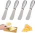 Spreader Knife Set,4-Piece Cheese and Butter Spreader Knives,Mini Serving Tongs,Stainless Steel Multipurpose Butter Knives...