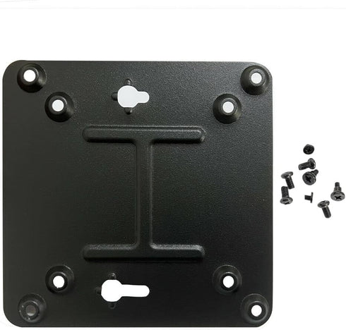 GinTai for Intel NUC Vesa Adapter Mount Bracket to Attach NUC Mini PC Computer to The Back of a Monitor Mounting Plate Not Skull or Hades(with 8pc...