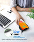 30W Fast Wireless Charger/Charging Pad, Compatible with iPhone 14/14 Plus/14 Pro/14 Pro Max/13/13 Mini/SE 2022/12/11/X/8, Samsung Galaxy S23/S23 U...