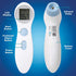 Digital Forehead Thermometer - Infrared - White (Body Temperature Reader, Lightweight, Compact)...