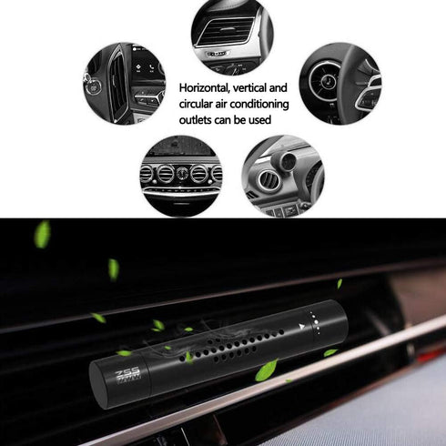 Car Diffuser Vent Clip Pack 2 and 12 Refill Sticks Essential Oil Diffuser Car Aromatherapy Reusable...
