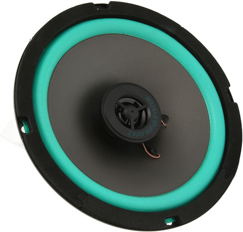 6.5in Car Audio Speaker Subwoofer, 160W High Power Bass Surround Sound Stereo Subwoofer Speaker System 93 DB, 4 Ohm, 50 Oz Magnet, 70Hz-18KHz Voic...