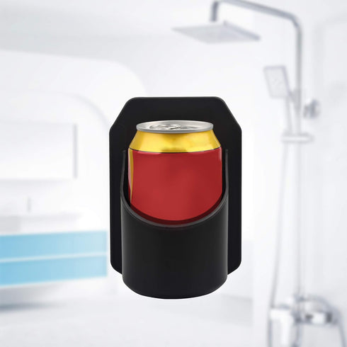 Beer Holder for The Shower, Portable Shower Drink Cup Bottle Holder for Beer Can and Beveage, Multifunctional Wall-Mounted Holder for Toiletries S...