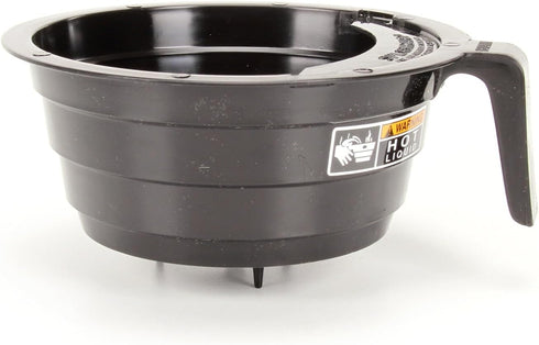 Bunn 20583.0003 Black Plastic Funnel with Decals...
