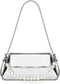 Evening Y2k Silver Hobo Purse Women Sparkly Silver Purse Satchel Metallic Tote Handbag Clutch Shoulder Bag 2024...
