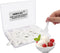 50PCS 3" Mini Tasting Spoons Tiny Plastic Taster Spoon for Yogurt Pudding Jello Shots Ice Cream, Extra Small Sample Micro Spoons (White)...
