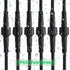 mxuteuk 6 Pairs 22AWG 2 Pin Electrical Connector,5.87in/15cm Wire Waterproof Male Female Connector,for LED Strip,Car,Truck,Boat...
