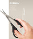 Racquet Stringing tools 6" Stainless Steel Bent-Blade Scissors 6" Stainless Steel Bent Handle Scissors black...