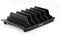 Adjustable Universal Multi Device Organizer Dock Stand Holder, Tablet Cell Phone Desktop Stand for iPhone Samsung Galaxy Google Nexus Kindle (Blac...