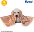Dono 1 Pack 3 Dog Blankets for Small Dogs, Soft Fluffy Paw Print Pattern Fleece Pet Doggie Blanket Warm Sleep Mat, Puppy Kitten Blanket Doggy Mat ...
