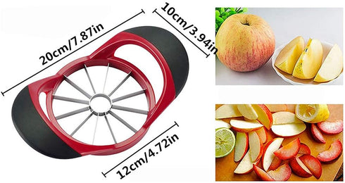 stainless steel apple cut, apple slicer, fruit divider, core remover, separator...