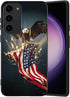 Compatible with Samsung Galaxy S23 Case American Flag Eagle Pattern Phone Case for Boys Girls Aldults, Soft TPU Shockproof Anti-Scratch Case Desig...