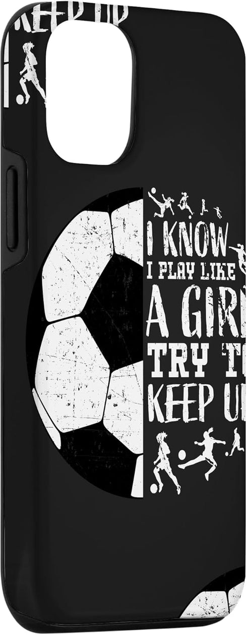 iPhone 13 Cute Soccer Phone Cases Funny Soccer Gifts For Teen Girls Case...