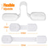 Child Safety Cabinet Locks - (10 Pack) Baby Proofing Latches to Drawer Door Fridge Oven Toilet Seat Kitchen Cupboard Appliance Trash Can with 3M A...