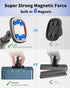 APPS2Car Magnetic Phone Mount, Dashboard Windshield Suction Cup Car Phone Holder Phone Mount with 6 Strong Magnets, Adjustable Telescopic Arm, Com...