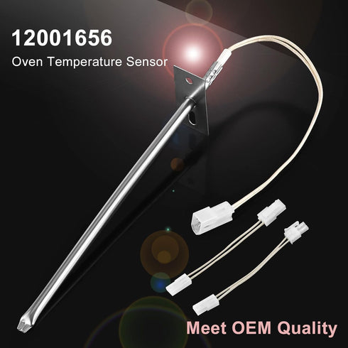 Upgraded 12001656 Oven Temperature Sensor Compatible with Whirl Pool&Ken More Replaces 74004943 12001554 AP4009009 PS1570174 12001656VP