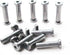EDC Pocket Knives Handle Pivot Pin Screw Rivets, Folding Knife Gripes Shaft Fasteners,DIY Knife Handle Studs,Pack of 10pcs...