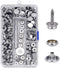 CENOZ 150 PCS Canvas Snap Kit Tool, Metal Screws Snaps Marine Grade 3/8" Socket Stainless Steel Boat Canvas Snaps with 2 PCS Setting Tool for Boat...