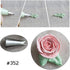Meao 7 Pieces Piping Tips Set - Stainless Steel Piping Nozzles Kit for Pastry Cupcakes Cakes Cookies Decorating (Silver #6)...