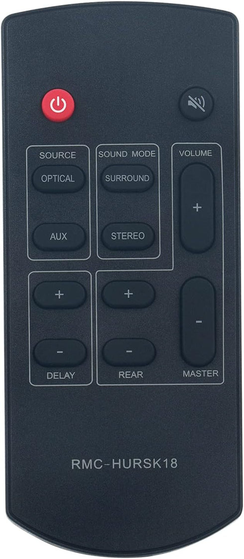 ALLIMITY RMC-HURSK18 Replaced Remote Control Fit for Insignia Speaker Universal Rear Speaker NS-HURSK18 RMCHURSK18 NSHURSK18...