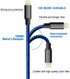 cugunu iPhone Charger, 5 Pack 3/3/6/6/10FT Apple MFi Certified USB Lightning Cable Nylon Braided Fast Charging Cord Compatible for iPhone 14/13/12...