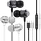 2 Pack USB C Headphones,USB C Wired Earphones with Microphone,Type C Earbuds Compatible with iPhone 15 Pro Max Plus iPad Pro Pixel 8 7 6,Samsung G...