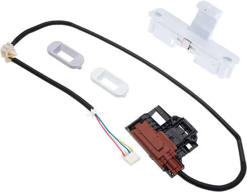 Ecumfy W10404050 Washer Latch Assembly (4-Wire Switch) and W10240513 Lid Lock Strike Compatible with Whirlpool Replaces AP5263307 PS3497627 W10238287 W10744659