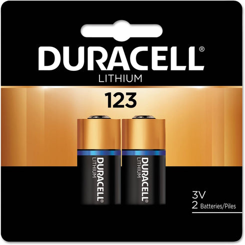 Duracell DL123ABU 3V Ultra Lithium Battery, Value Pack of 2...