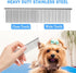 6 in 1 Professional Stainless Steel 4CR Safety Round Tip Dog Grooming Scissors, Anti-Rust Shears Cat Grooming Scissors Pet Kit, Thinning Straight ...