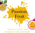 Air Jungles Passion Fruit Fragrances Reed Diffuser Set with Sticks, Scent Incense Oil, Essential Oil Air Freshener for Home, Office, Gym, and Room...
