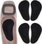 Dr. Foot's Arch Support Insoles for Flat Feet, Plantar Fasciitis, Relieve Pain for Women and Men (Black)...