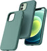 TOCOL for iPhone 12/ iPhone 12 Pro Case, Slim Silicone Case for iPhone 12/12 Pro 6.1 Inch, Precise Fit, Anti-Slip, Drop Protection, Midnight Green...
