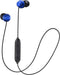 JVC Wireless Earbud Headphones, Sweat Proof, 5 Hours Long Battery Life, Secure and Comfort Fit with 3 Button Remote - HAFY8BTA (Blue),Medium...