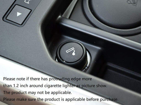 LIHAN 3 Socket Cigarette Lighter Adapter, Car Charger Plug Splitter with Dual USB Ports, 12V/24V Meter Monitor, Compatible with iPhone, LG, HTC, S...